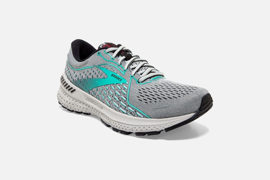 Brooks Adrenaline Gts 21 Road Löparskor Dam - Grå - 8721-JUHTC